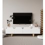 HANAH HOME TV polica Lazio White - slika 1