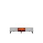 HANAH HOME TV polica Weny Bohem Fireplace - White - slika 5