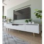 HANAH HOME TV polica Roma 180 White - slika 2