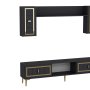 HANAH HOME TV polica Orion Anthracite Gold - slika 5
