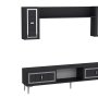 HANAH HOME TV polica Orion Anthracite Silver - slika 5