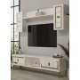 HANAH HOME TV polica Orion White Gold - slika 2