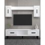 HANAH HOME TV polica Yosun Bohem White Black - slika 1