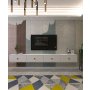 HANAH HOME TV polica Zuzu Double White - slika 1