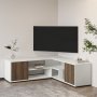 HANAH HOME TV polica Rosa White Antique Walnut - slika 4