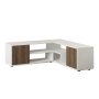 HANAH HOME TV polica Rosa White Antique Walnut - slika 5