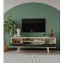 HANAH HOME TV polica Roma 150 Sapphire Oak Anthracite - slika 3