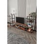 HANAH HOME TV polica Grand Walnut - slika 2