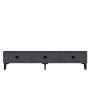 HANAH HOME TV polica Yuka 180 Anthracite - slika 3