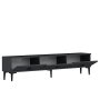 HANAH HOME TV polica Yuka 180 Anthracite - slika 5