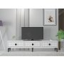 HANAH HOME TV polica Yuka 180 White - slika 1