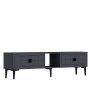 HANAH HOME TV polica Yuka 150 Anthracite - slika 4