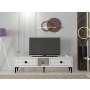 HANAH HOME TV polica Yuka 150 White - slika 1