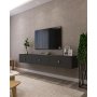 HANAH HOME TV polica Zuzu 180 Anthracite - slika 2