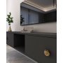 HANAH HOME TV polica Zuzu 150 Anthracite - slika 3
