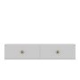 HANAH HOME TV polica Zuzu 120 White Gold - slika 4
