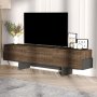 HANAH HOME TV polica Hege Walnut Black - slika 3