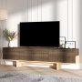 HANAH HOME TV polica Hege Walnut Sapphire Oak - slika 2