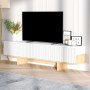 HANAH HOME TV polica Hege White Sapphire Oak - slika 3