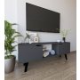 HANAH HOME TV polica Siena Anthracite - slika 2
