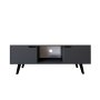 HANAH HOME TV polica Siena Anthracite - slika 4