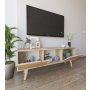 HANAH HOME TV polica Siena Sapphire Oak - slika 3