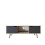 HANAH HOME TV polica Siena Sapphire Oak Anthracite - slika 4
