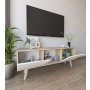 HANAH HOME TV polica Siena Sapphire Oak White - slika 3