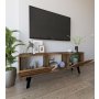 HANAH HOME TV polica Siena Walnut - slika 3