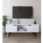 HANAH HOME TV polica Siena White - slika 1