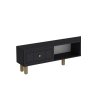 HANAH HOME TV polica Dario Bohem - Anthracite - slika 5