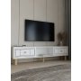 HANAH HOME TV polica Dario Bohem - White - slika 2