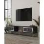 HANAH HOME TV polica Orion - Anthracite Silver - slika 2