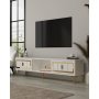 HANAH HOME TV polica Orion - White Gold - slika 2
