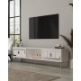 HANAH HOME TV polica Orion - White Silver - slika 2