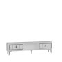 HANAH HOME TV polica Orion - White Silver - slika 4