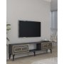 HANAH HOME TV polica Viola Anthracite Gold - slika 2