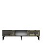 HANAH HOME TV polica Viola Anthracite Gold - slika 4