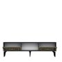HANAH HOME TV polica Viola Anthracite Gold - slika 5