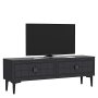 HANAH HOME TV polica Yuka 120 Anthracite - slika 4