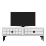 HANAH HOME TV polica Yuka 120 White - slika 3