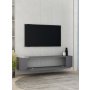 HANAH HOME TV polica Restol 2 Anthracite - slika 3