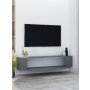 HANAH HOME TV polica Restos Anthracite - slika 3