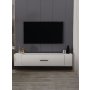 HANAH HOME TV polica Restos White - slika 1