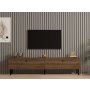 HANAH HOME TV polica Nantes Walnut - slika 2