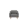 Atelier del Sofa 1-Seat Sofa fotelja Robin 1 Obsidian Walnut - slika 2