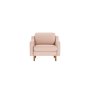 Atelier del Sofa 1-Seat Sofa fotelja Robin 1 Salmon Walnut - slika 2