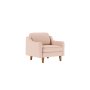 Atelier del Sofa 1-Seat Sofa fotelja Robin 1 Salmon Walnut - slika 1