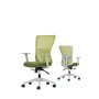 HANAH HOME Set 2 kancelarijske stolice Lumbar 108 Green - slika 2