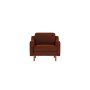 Atelier del Sofa 1-Seat Sofa fotelja Robin 1 Tile Red Walnut - slika 2